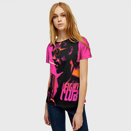 Женская футболка Тайлер Дёрден с динамитом / 3D-принт – фото 3