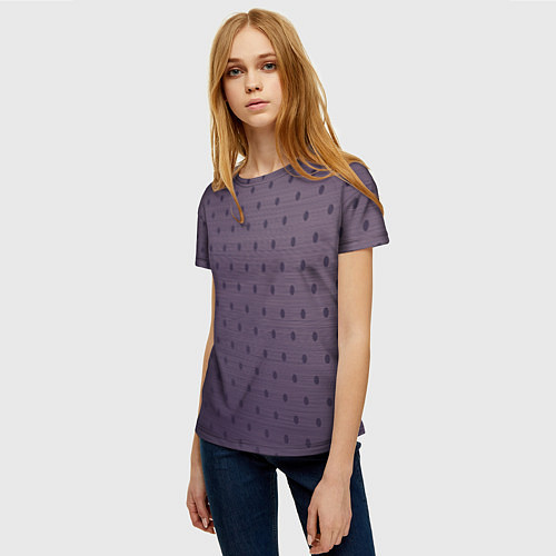 Женская футболка Металлический фон / 3D-принт – фото 3