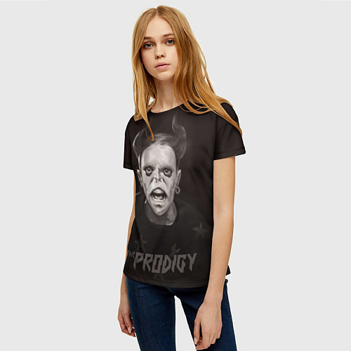 Женская футболка Keith Flint THE PRODIGY Z / 3D-принт – фото 3