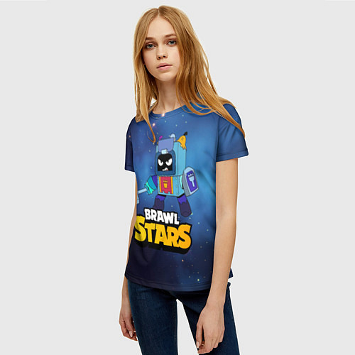 Женская футболка Ash Brawl Stars Эш / 3D-принт – фото 3