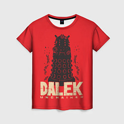 Футболка женская Dalek, цвет: 3D-принт