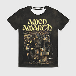 Футболка женская Amon Amarth, цвет: 3D-принт