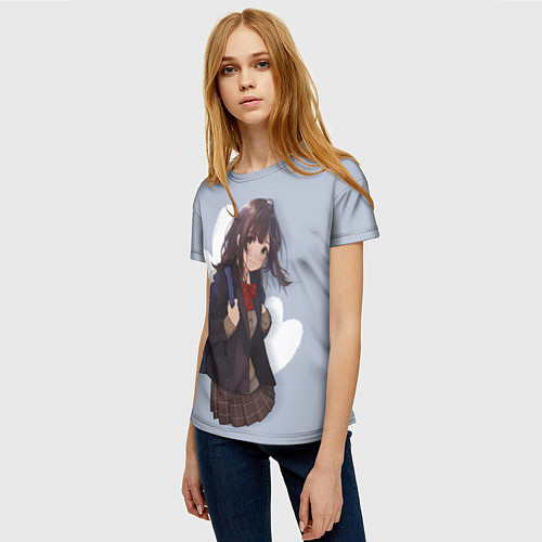 Женская футболка Sayu / 3D-принт – фото 3