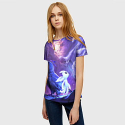 Футболка женская Spirit Ori Дух Ори, цвет: 3D-принт — фото 2