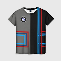 Футболка женская Автомобиль BMW БМВ, цвет: 3D-принт