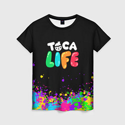 Футболка женская Toca Life, цвет: 3D-принт