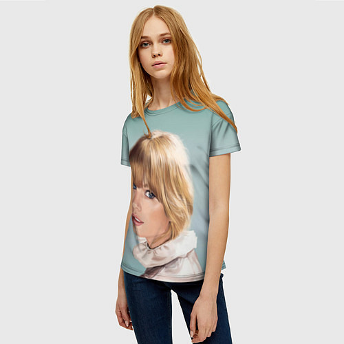 Женская футболка Обворожительная Тейлор / 3D-принт – фото 3