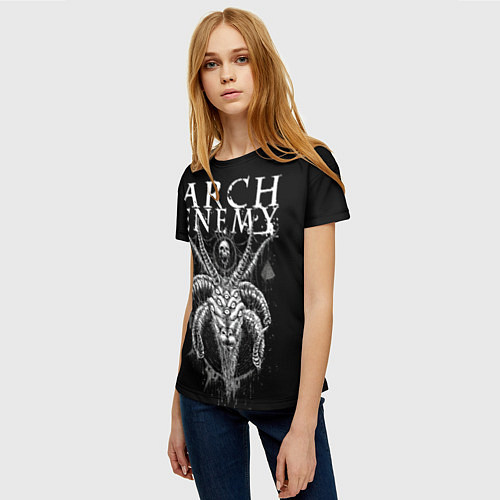Женская футболка Arch Enemy, War Eternal / 3D-принт – фото 3