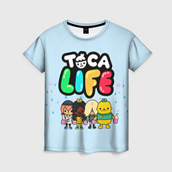 Футболка женская Toca Life: Logo, цвет: 3D-принт