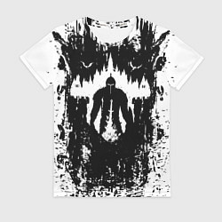 Футболка женская ТЁМНЫЕ ДУШИ DARK SOULS, цвет: 3D-принт