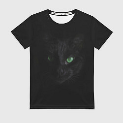 Футболка женская Хочу быть кошкой, цвет: 3D-принт