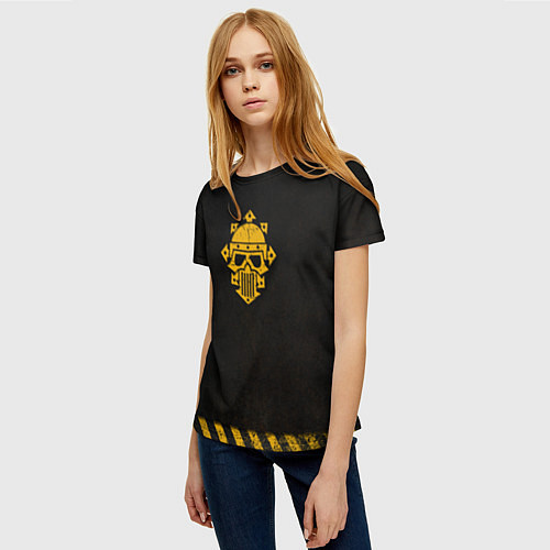 Женская футболка Железные Воины после Ереси цвет легиона / 3D-принт – фото 3