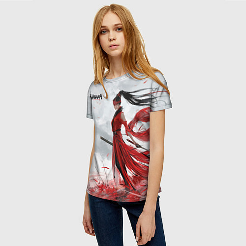 Женская футболка Naraka BP / 3D-принт – фото 3