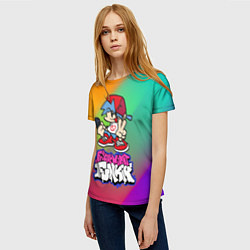 Футболка женская BOYFRIEND FRIDAY NIGHT FUNKIN, цвет: 3D-принт — фото 2