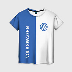 Футболка женская Volkswagen, ФОЛЬКСВАГЕН, цвет: 3D-принт