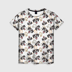 Футболка женская Далматинец Dalmatian, цвет: 3D-принт