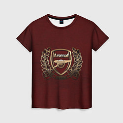 Футболка женская Arsenal London, цвет: 3D-принт
