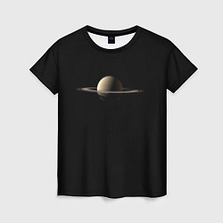 Футболка женская Красавец Сатурн, цвет: 3D-принт