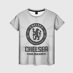 Футболка женская Chelsea FC Graphite Theme, цвет: 3D-принт