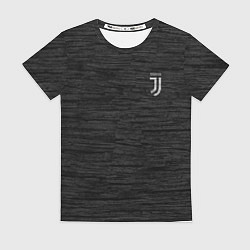 Футболка женская Juventus Asphalt theme, цвет: 3D-принт