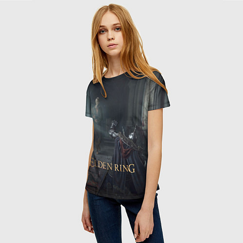 Женская футболка Elden Ring - Нежить / 3D-принт – фото 3