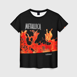 Футболка женская Load - Metallica, цвет: 3D-принт