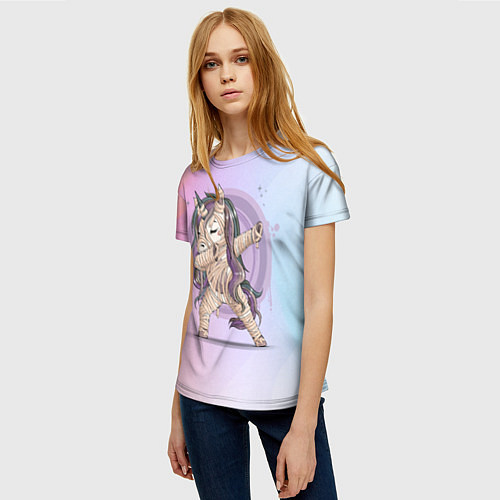 Женская футболка МумиЁ / 3D-принт – фото 3