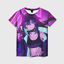 Футболка женская Тян Самурай, цвет: 3D-принт