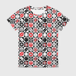 Женская футболка Разные Виды Спорта SPORT