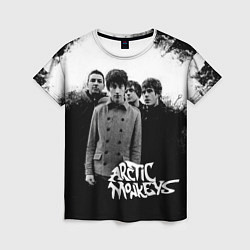 Женская футболка Группа Arctic monkeys