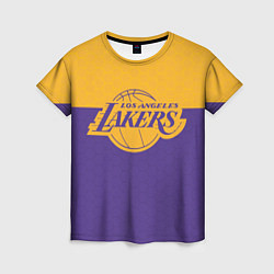 Футболка женская LAKERS LINE HEXAGON SPORT, цвет: 3D-принт