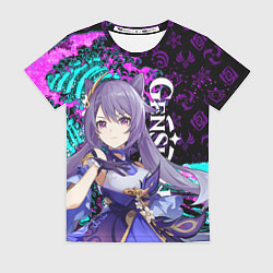 Футболка женская КЭ ЦИН ГЕНШИН ИМПАКТ, GENSHIN IMPACT, цвет: 3D-принт