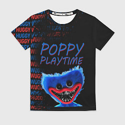 Футболка женская Хагги ВАГГИ Poppy Playtime, цвет: 3D-принт