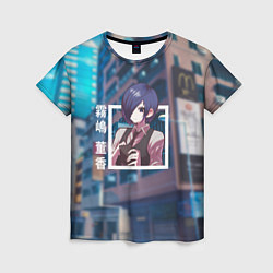 Футболка женская Токийский гуль Tokyo Ghoul, Тока Киришима Touka Ki, цвет: 3D-принт