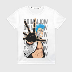 Футболка женская Гриммджоу Джагерджак - Блич, цвет: 3D-принт