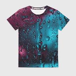 Футболка женская Ностальгия фиолетового дождя, цвет: 3D-принт