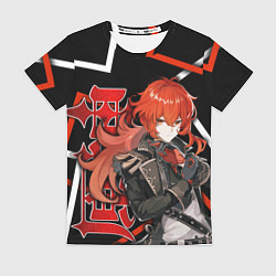 Футболка женская DILUC ГЕОМЕТРИЯ, цвет: 3D-принт