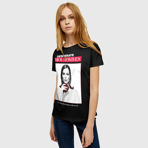 Женская футболка Desperate Housewives Marcia Cross / 3D-принт – фото 3