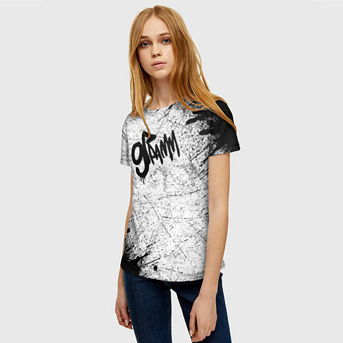 Женская футболка 9 грамм: Гранж / 3D-принт – фото 3