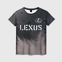 Футболка женская LEXUS Lexus - Краски, цвет: 3D-принт