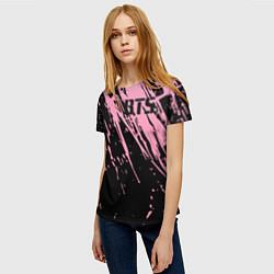 Футболка женская BTS супер класс, цвет: 3D-принт — фото 2