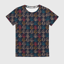 Футболка женская Виртуальная Валюта, цвет: 3D-принт