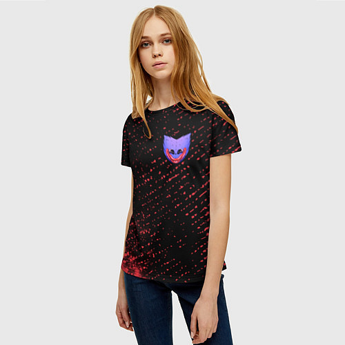 Женская футболка ХАГИ ВАГИ Краски / 3D-принт – фото 3