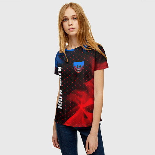 Женская футболка ХАГИ ВАГИ - Огонь / 3D-принт – фото 3