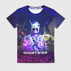 Футболка женская GhostWire: Tokyo, цвет: 3D-принт