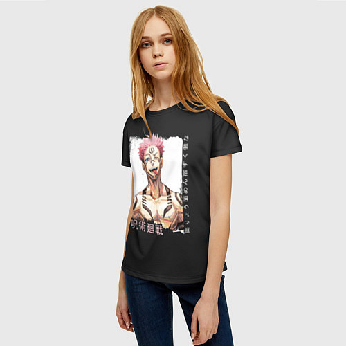 Женская футболка Mad Roymen / 3D-принт – фото 3