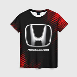 Футболка женская HONDA RACING Sport Style, цвет: 3D-принт