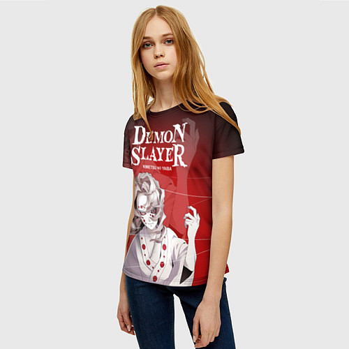 Женская футболка Убица Демонов - Кимэцу Руи / 3D-принт – фото 3