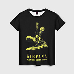 Футболка женская Nirvana Нирвана, цвет: 3D-принт