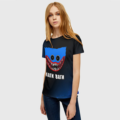 Женская футболка ХАГИ ВАГИ Космический / 3D-принт – фото 3